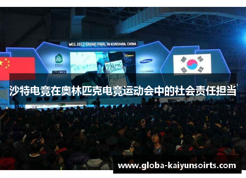 沙特电竞在奥林匹克电竞运动会中的社会责任担当 沙特电竞在奥林匹克电竞运动会中的社会责任担当